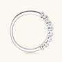 Heloise Graduated Seven Stone Band view 4