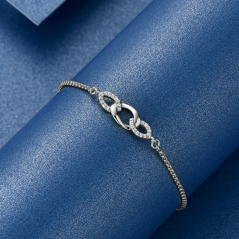 Severine Linked Ovals Bracelet view 3