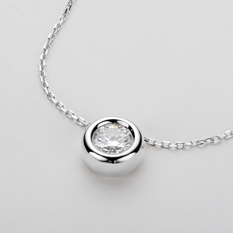 Cosette Bezel Slider Pendant view 2