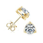 Therese Trillion Frame Studs in gold plate, view 5
