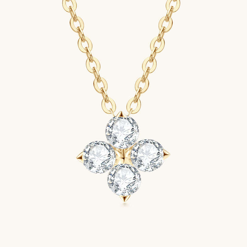 Amara Clover Pendant in gold plated