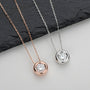 Cosette Bezel Slider Pendant view 8