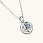 Perrine Bezel Solitaire Pendant view 4