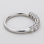 Adeline Seven Stone Half Eternity Band view 5