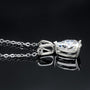 Melisande Pear Solitaire Pendant view 5