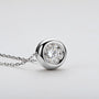 Cosette Bezel Slider Pendant view 3