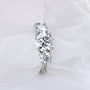 Bernadette Three Stone Pave Ring view 3