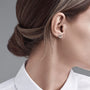 Sylvie Open Heart Studs view 5