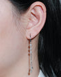 Agathe Trillion Chain Drop Earrings view 4