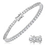 Luisa Tennis Bracelet in sterling silver