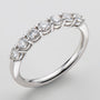 Adeline Seven Stone Half Eternity Band view 4