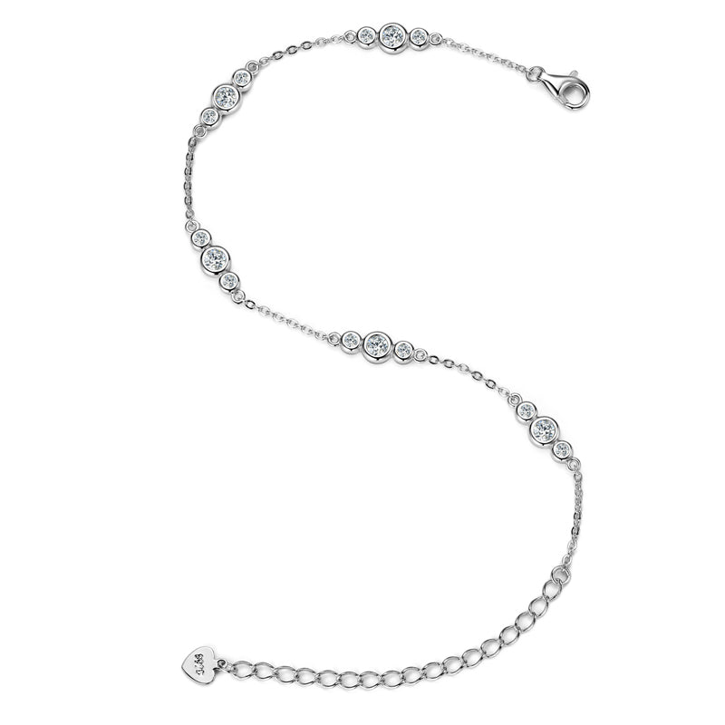 Armelle Bezel Trio Bracelet view 2