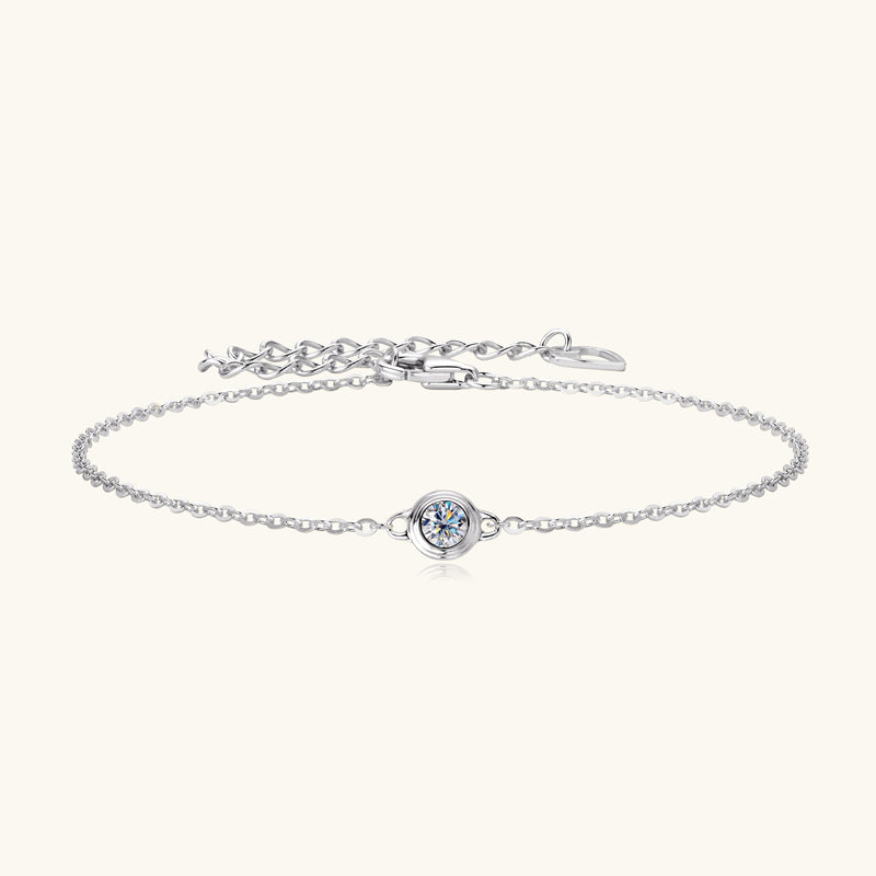 Capucine Bezel Solitaire Bracelet view 2
