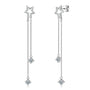 Rosine Star Chain Drop Earrings view 2