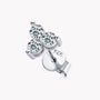 Hayley Trinity Cluster Studs in sterling silver