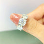 Claudia Trilogy Ring in sterling silver