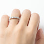 Adeline Seven Stone Half Eternity Band view 8
