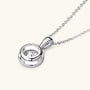 Perrine Bezel Solitaire Pendant view 5