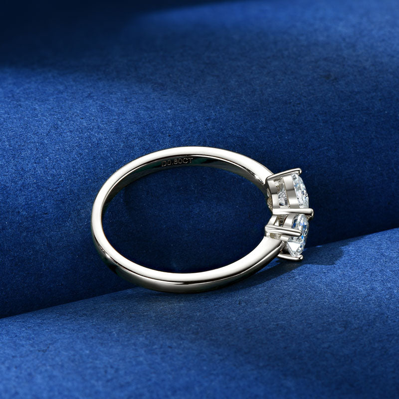 Adele Heart Bow Ring view 4