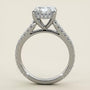 Clarisse Radiant Hidden Halo Ring view 5