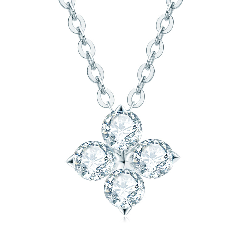 Amara Clover Pendant in sterling silver