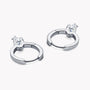 Margot Solitaire Drop Huggies view 4