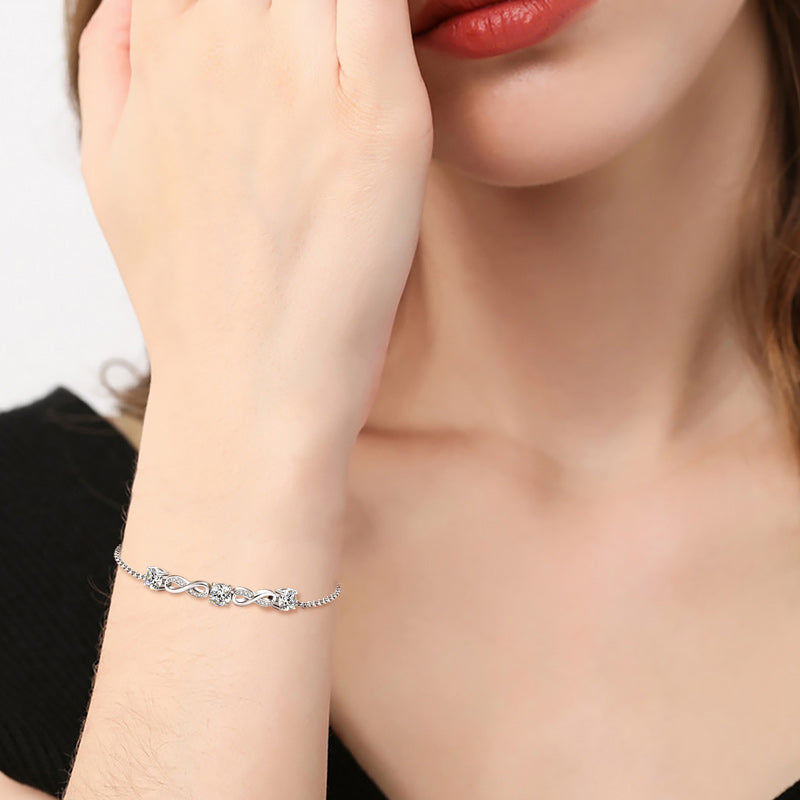 Josephine Infinity Trio Bracelet view 7