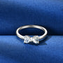 Adele Heart Bow Ring view 5