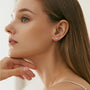 Nadine Pave Butterfly Studs view 8