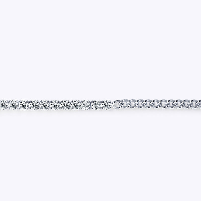 Odile Half Tennis Bracelet view 5