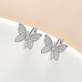 Noelle Butterfly Pave Huggies view 5