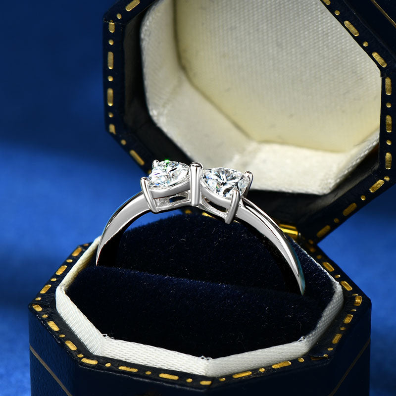 Adele Heart Bow Ring view 6