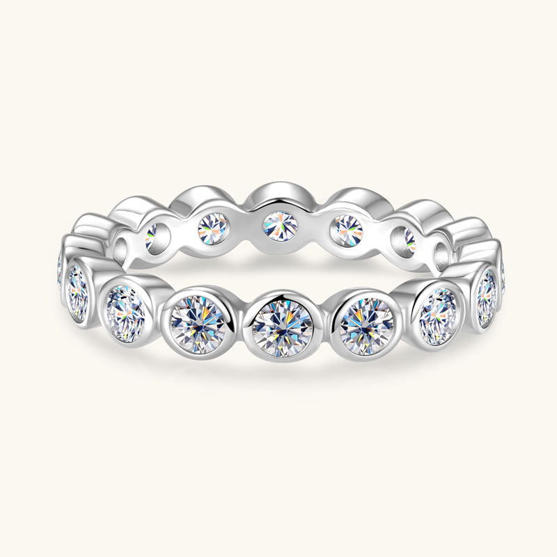 Marceline Bezel Eternity Band view 4