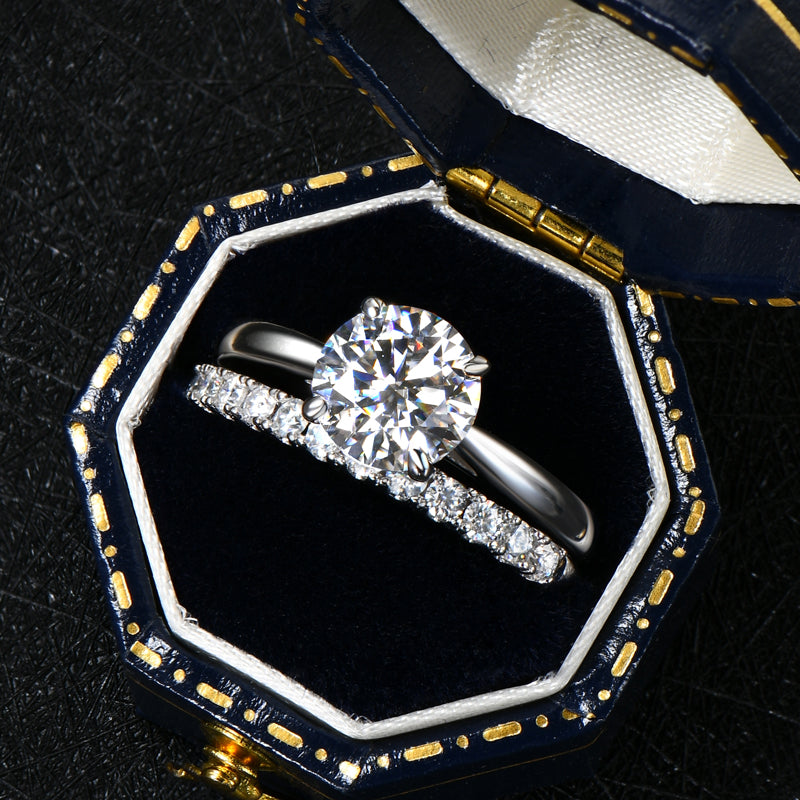 Eloise Bridal Ring Set view 4