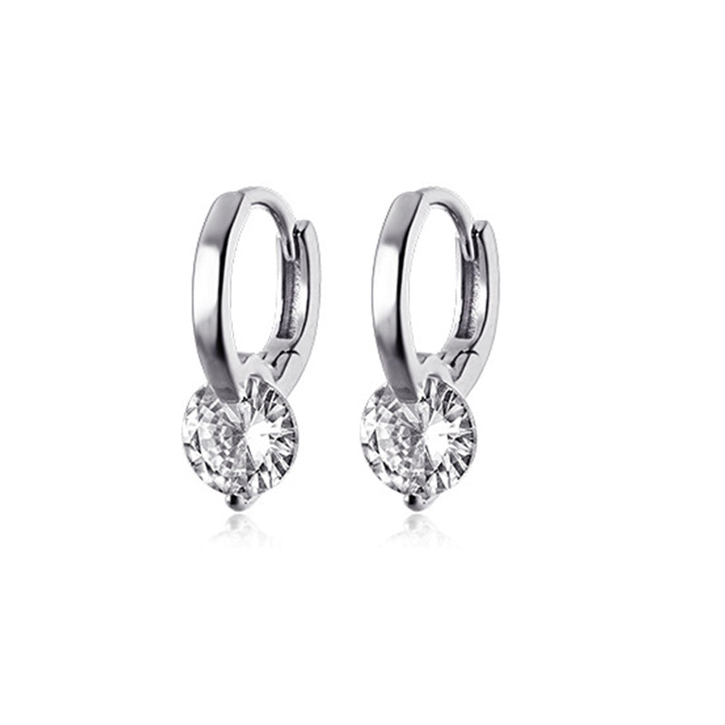 Margot Solitaire Drop Huggies view 7