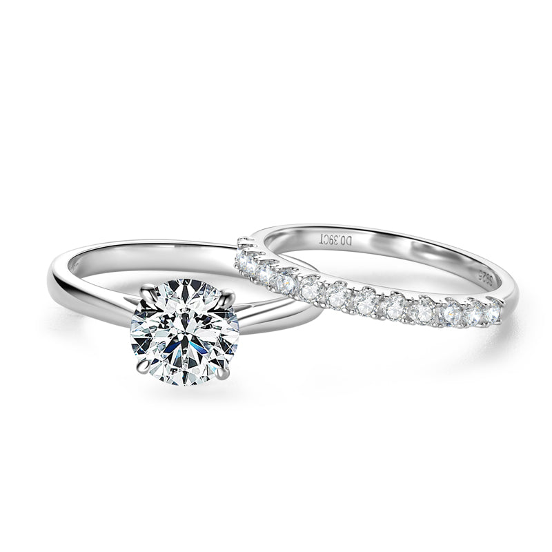 Eloise Bridal Ring Set view 3