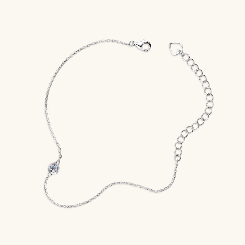 Capucine Bezel Solitaire Bracelet view 4