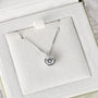 Lucie Bezel Drop Pendant view 4