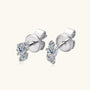 Fleur Cluster Climber Studs view 5