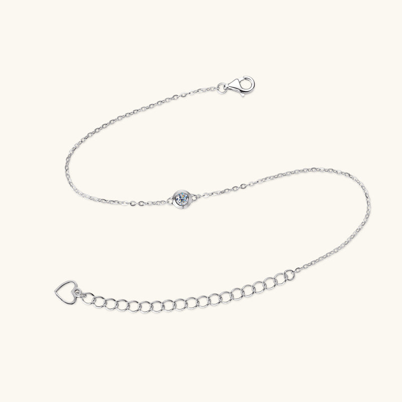 Capucine Bezel Solitaire Bracelet view 3