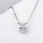 Solange Crushed Ice Oval Necklace view 3