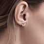 Sylvie Open Heart Studs view 4