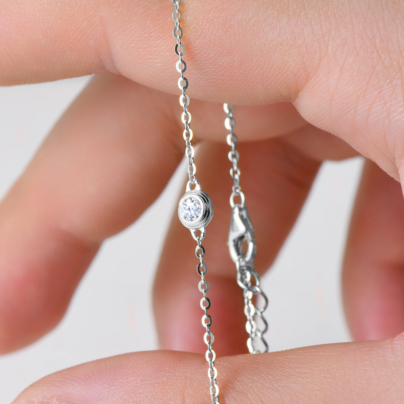 Capucine Bezel Solitaire Bracelet view 7