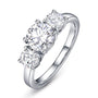 Claudia Trilogy Ring in sterling silver