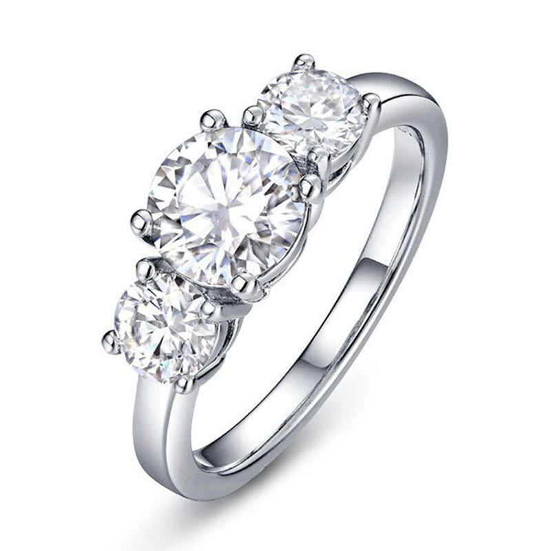 Claudia Trilogy Ring in sterling silver