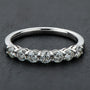 Adeline Seven Stone Half Eternity Band view 6