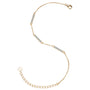 Mirabelle Three Bar Bracelet in gold plated