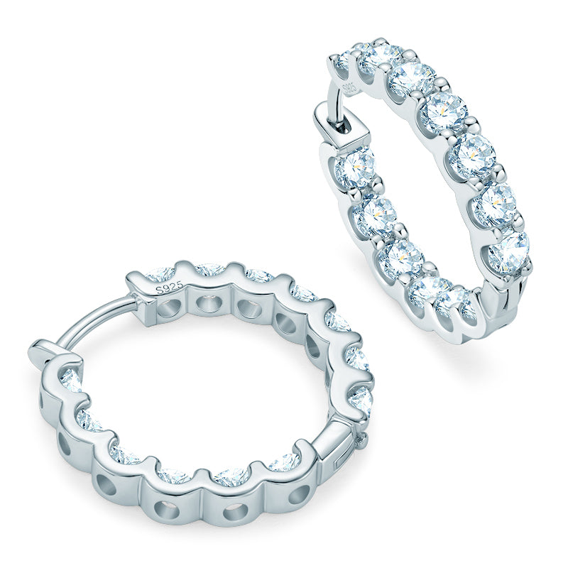 Gaelle Inside Out Hoops view 3
