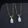 Melisande Pear Solitaire Pendant view 4