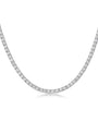 Aimee Tennis Necklace in moissanite